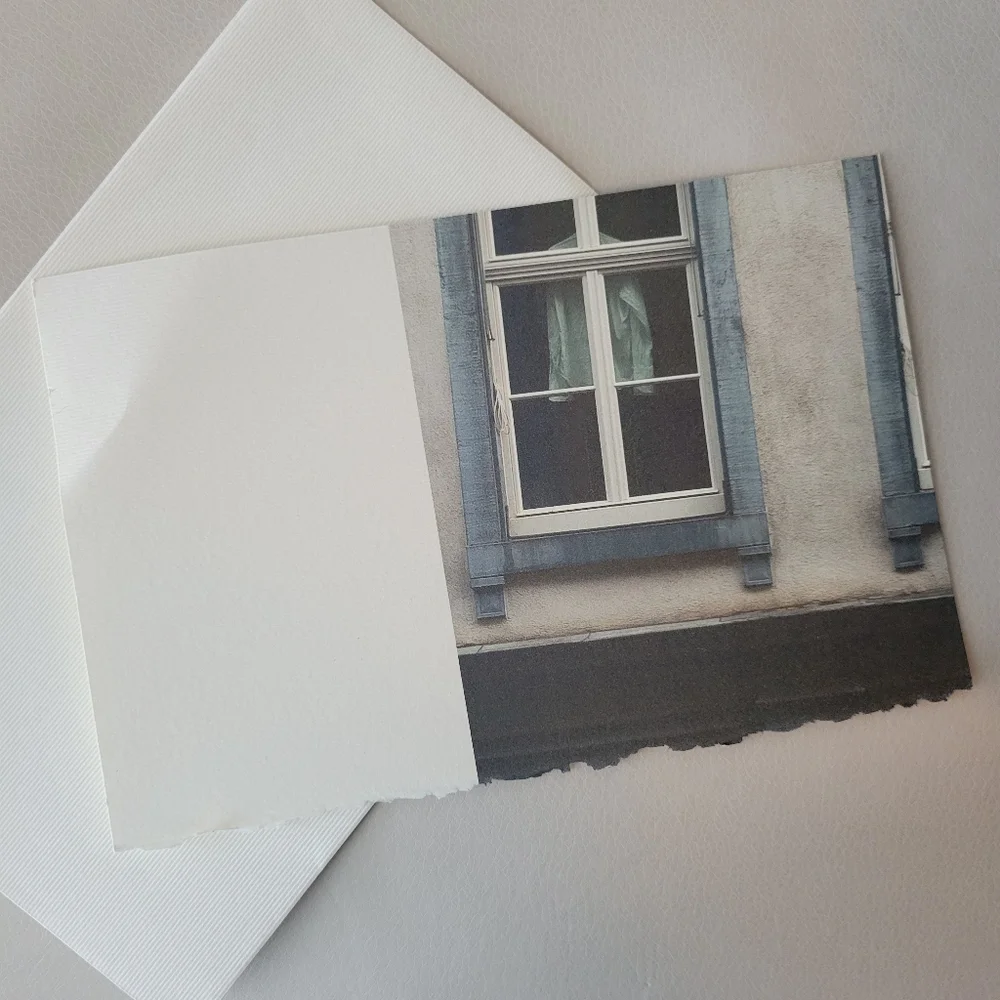 Artist Signed Window Image Card ~ 